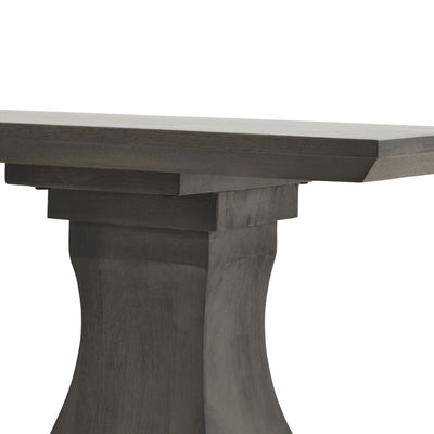 Sofia Transitional Dark Wood Console Table 180cm