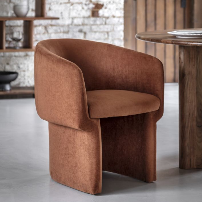 Kolm Retro Dining Tub Chair