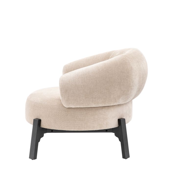 Arla Curved Back Luxury Armchair