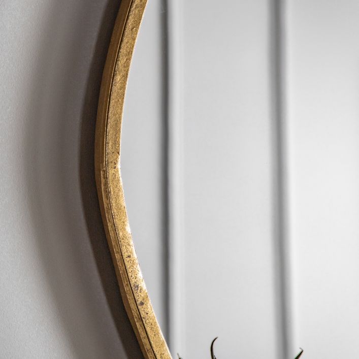Asymmetrical Organic Modern Ascent Wall Mirror
