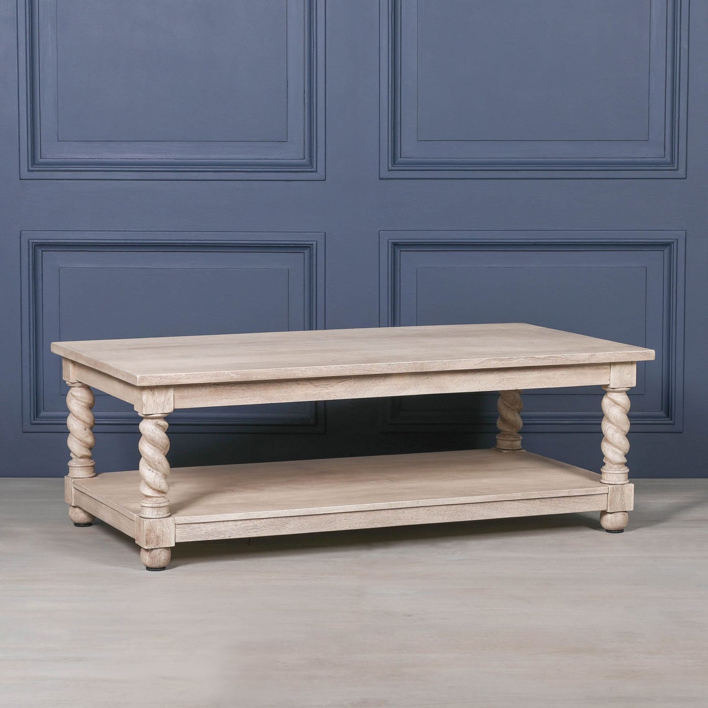 Marlow Twist Column Coffee Table 140cm