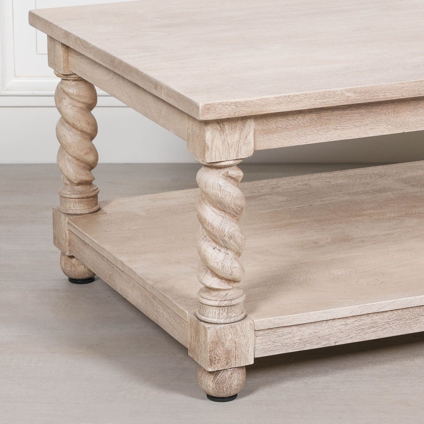 Marlow Twist Column Coffee Table 140cm