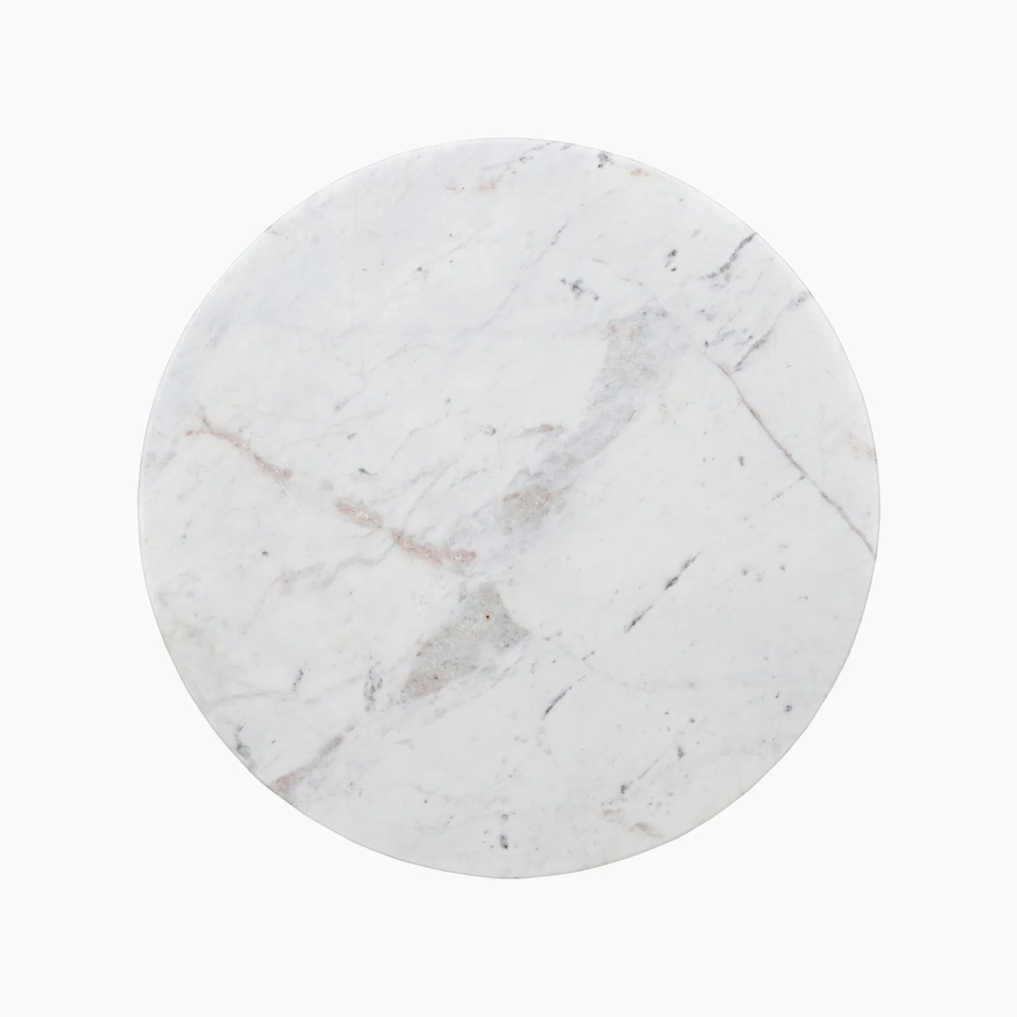Khloe Sculpted Coffee Table with Marble Top