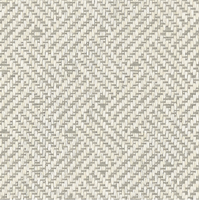 Thibaut Dynasty Lattice Weave Wallpaper Grey T75482