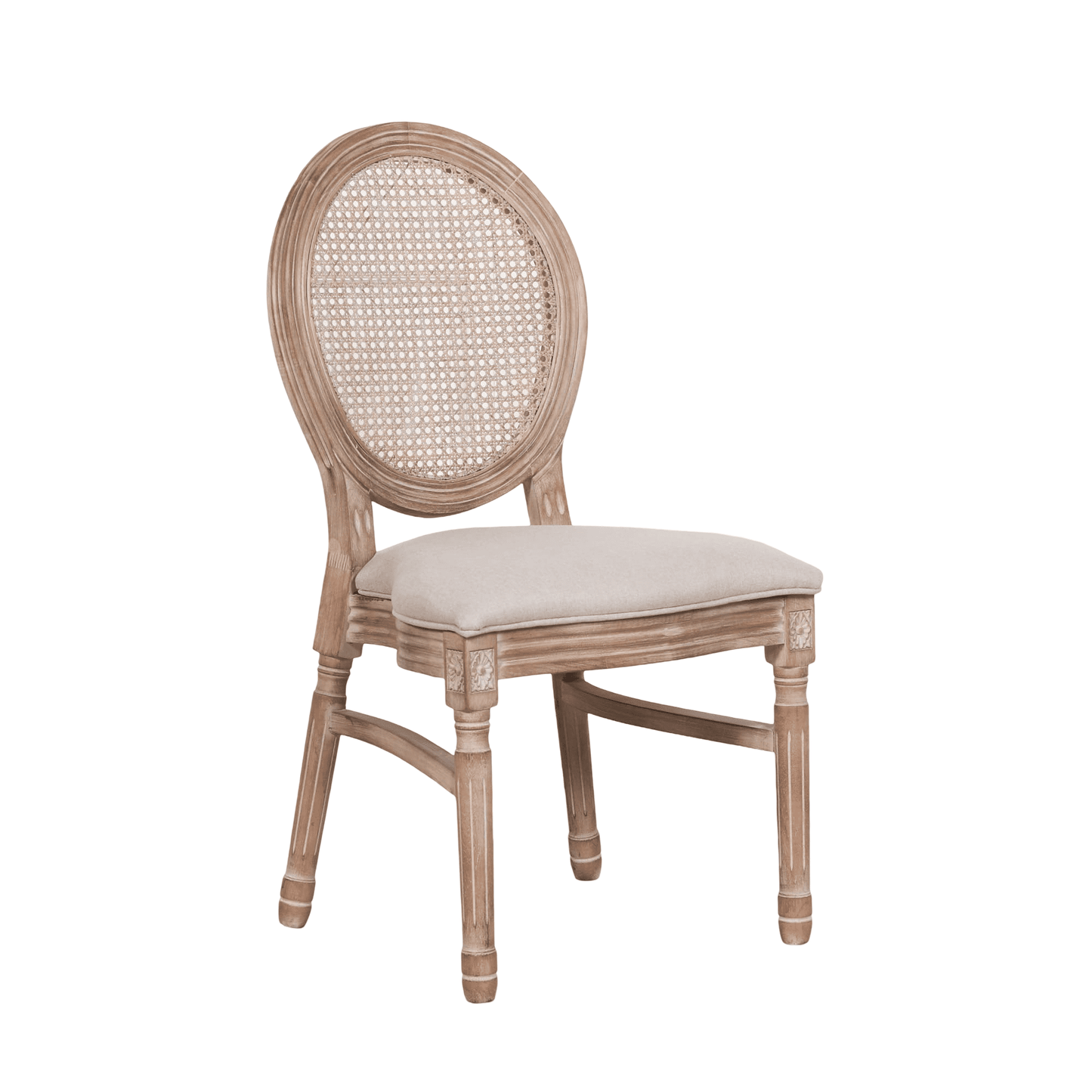 Louis Upholstered French Dining Chair