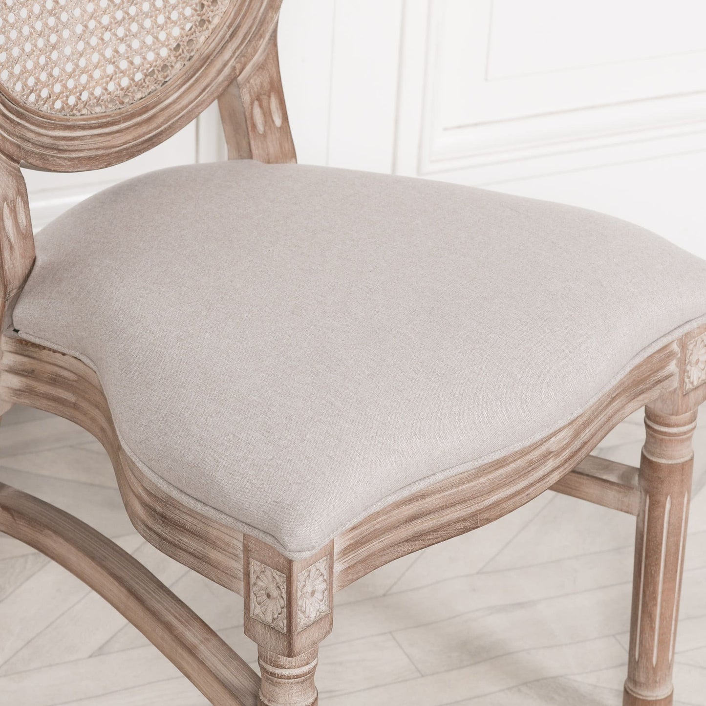 Louis Upholstered French Dining Chair