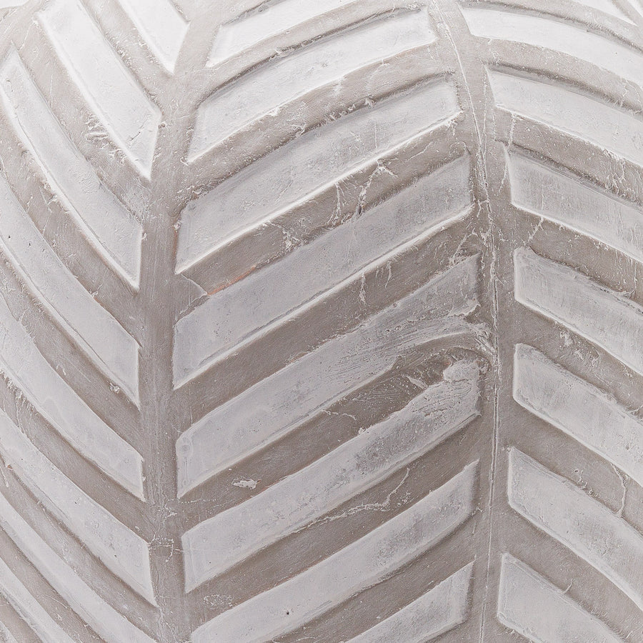 Textured Ceramic Stone Vase