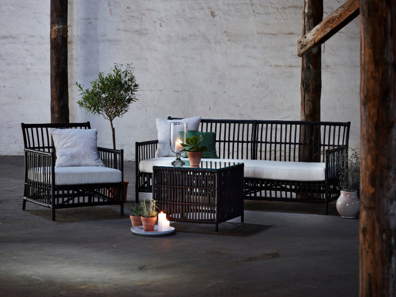 Sika-Design Caroline 3-Seater Rattan Sofa