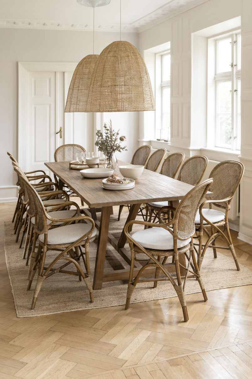 Sika-Design Lucas Reclaimed Teak Dining Table | Rectangular