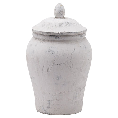 Earthy Ceramic Stone Ginger Jar