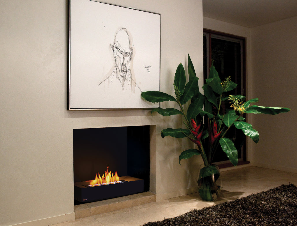 EcoSmart Fire Grate 30 Built-in Ethanol Fireplace Grate