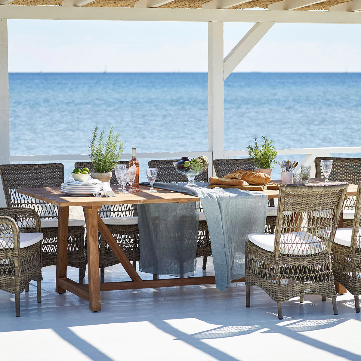 Sika-Design Exterior | George Extendable Outdoor Teak Table 200/280x100 cm