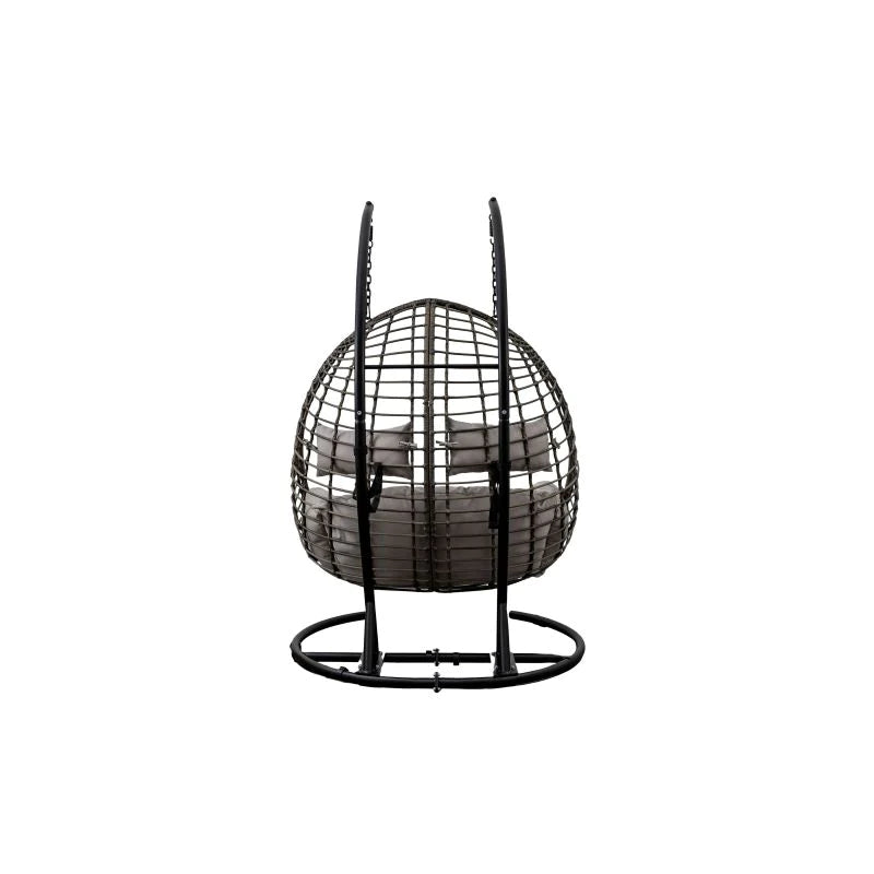 Freestanding 2-Seater Outdoor Hanging Chair