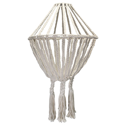 Asri Large Macrame Drop Chandelier Light Shade