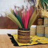 Set of 4 Bohemian Pampas Brooms