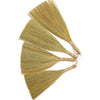 Set of 4 Pampas Fan Brooms