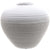 Matt White Textured Ceramic Vase