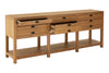 Hemel Natural Oak Sideboard 220cm
