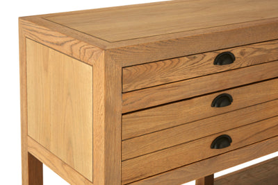 Hemel Natural Oak Sideboard 220cm