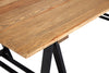 Vintage Industrial Pine Trestle Dining Table 200cm