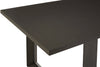 Contemporary Black Rectangular Dining Table 230cm