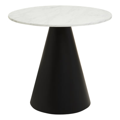 Ruby Round Dining Table with Marble Top 80cm