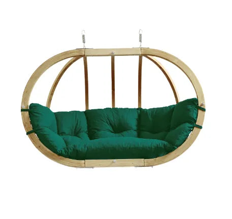 Globo Royal Double Hanging Chair Emerald