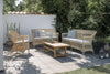 Sika-Design Exterior | Georgia Garden Charlot 3 Seat Outdoor Sofa