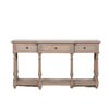 Alienor White Cedar Breakfront Console Table 152cm