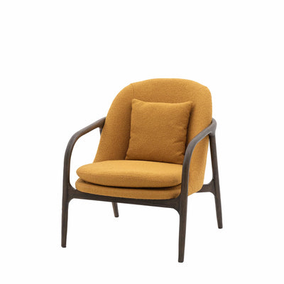 Ally Vintage Upholstered Lounge Armchair