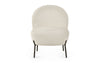 Bella Ivory Boucle Accent Chair