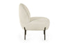 Bella Ivory Boucle Accent Chair