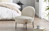 Bella Ivory Boucle Accent Chair