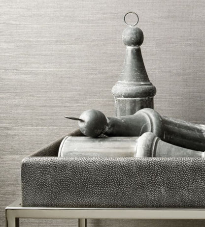 Anna French Cholla Sisal Textured Wallpaper in Taupe AT34102