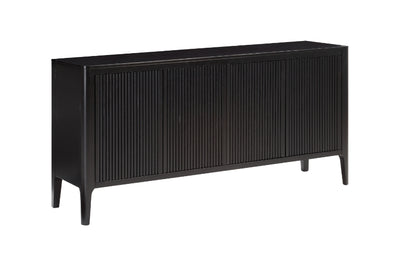 Aria Contemporary Ribbed Oak Sideboard 160cm