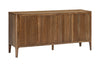 Aria Contemporary Ribbed Oak Sideboard 160cm