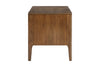 Aria Contemporary Ribbed Oak TV Unit 120cm