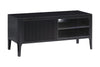 Aria Contemporary Ribbed Oak TV Unit 120cm