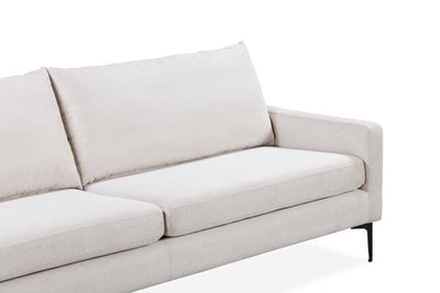 Riviera 3-Seater Sofa in Neutral Beige