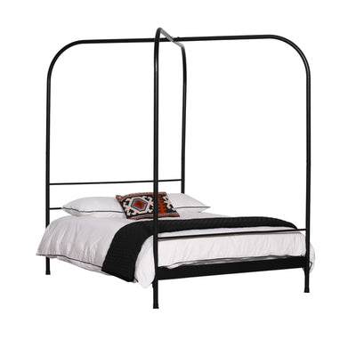 Industrial Black 4-Poster King Size 5FT Bed Frame