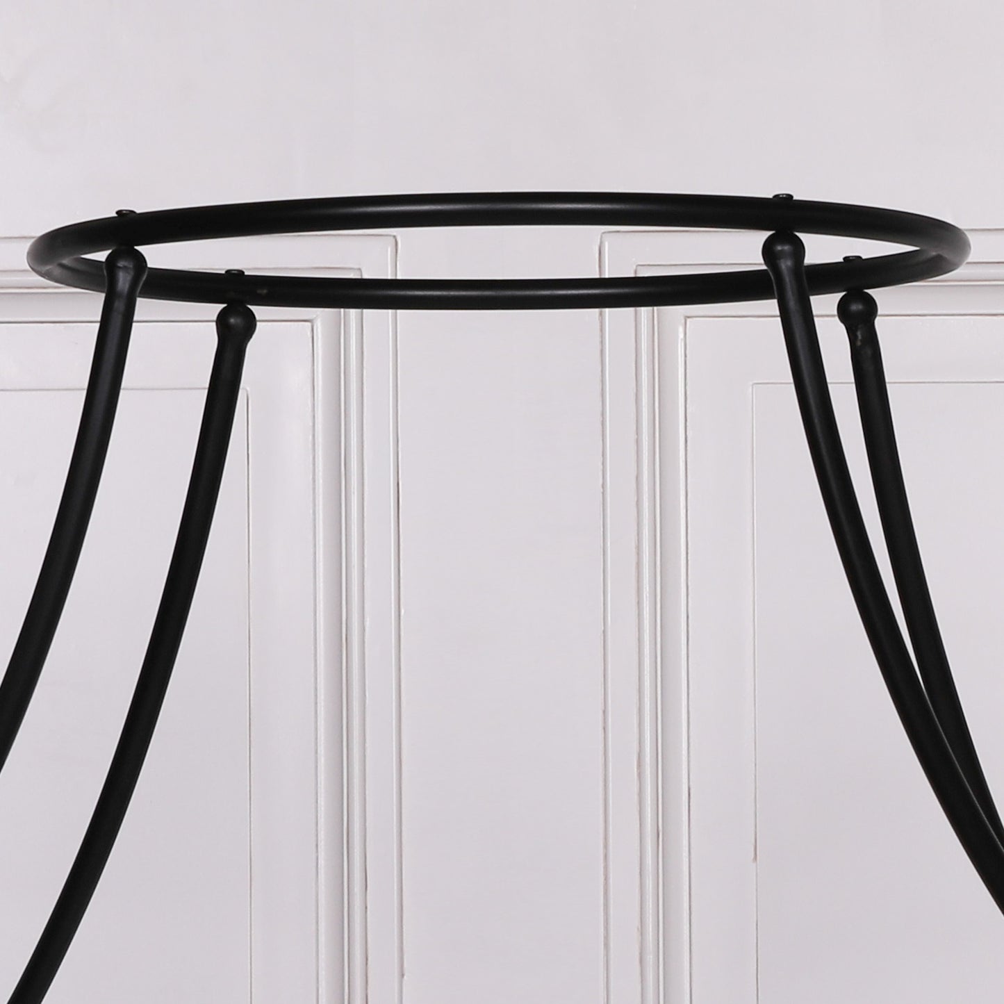 Isabeau Black Iron 4-Poster Bed Frame