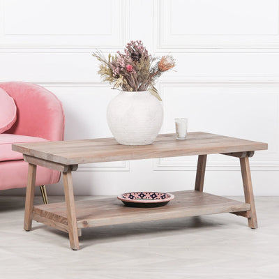 A-Frame Rustic Coffee Table