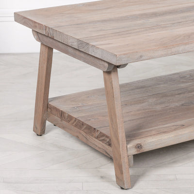 A-Frame Rustic Coffee Table