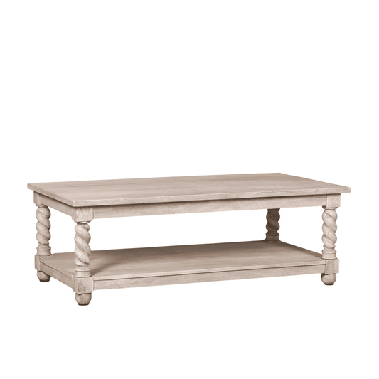 Marlow Twist Column Coffee Table 140cm