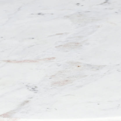 Khloe Sculpted Coffee Table with Marble Top