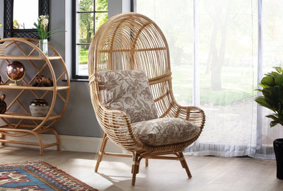 Cocoon Rattan Lounge Chair