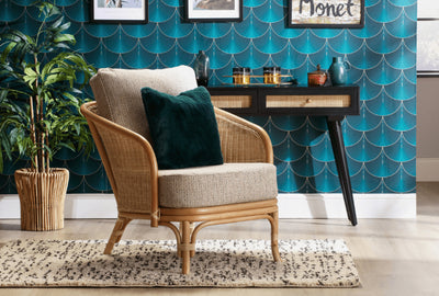 Aurelia Rattan Armchair