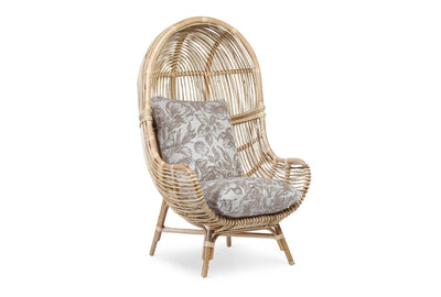 Cocoon Rattan Lounge Chair