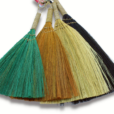 Set of 4 Pampas Fan Brooms