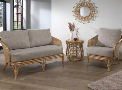 Aurelia 2-Seater Rattan Sofa